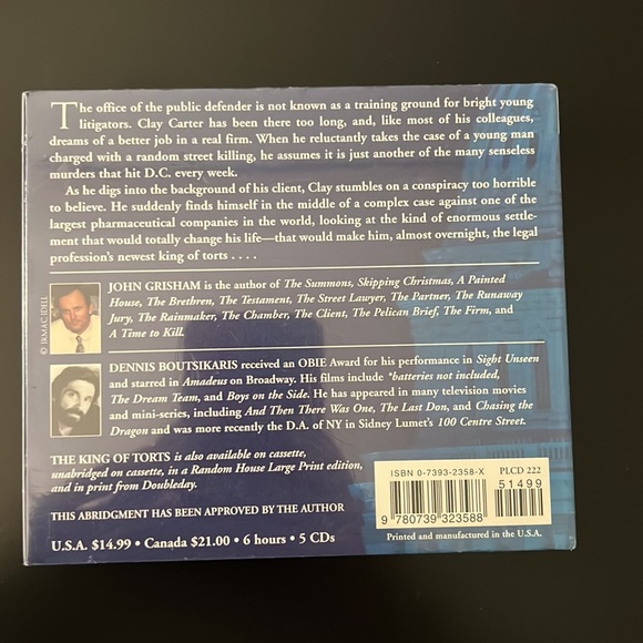 The King of Torts by John Grisham - Picture 2 of 3
